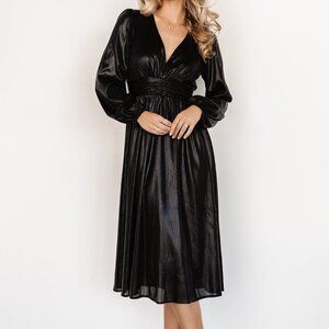 Baltic Born Aisha Shimmer Dress | Black Size MM